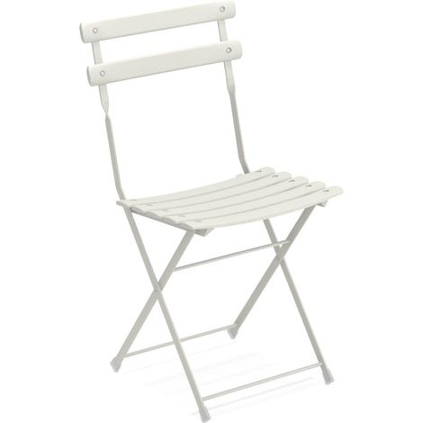 EMU Arc En Ciel Sedia Pieghevole Bianco Raggrinzato 9002 (1/6)