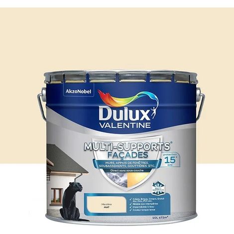 Vernice multi-supporto per facciata 10 litri - Colore Meulière - Dulux Valentine