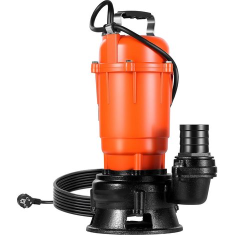 Pompe submersible 550W 18000 L/h, puisard fonte évacuation 51 mm, hauteur 10 m, piscine jardin étang sous-sol (1/5)