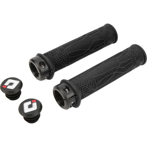 Leichte, schwarze, rutschfeste Fahrradlenkergriffe aus Gummi (1/5)