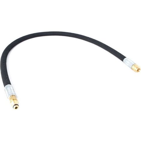 Flexible Connexion Enrouleur - Nettoyeur Haute Pression - Longueur 60 Cm - Avec Raccord De Vanne - 1 Pièce