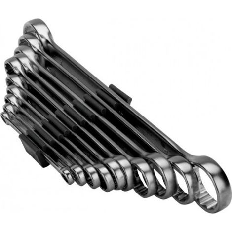 BAHCO - Jeu de clés polygonales doubles, dimensions métriques - 10 pcs/clip en plastique