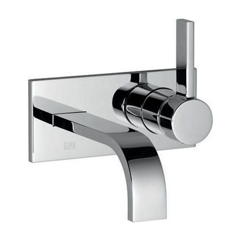 Dornbracht MEM Waschtisch-Wand-Einhandmischer mit Abdeckplatte 36865782 chrom (1/2)