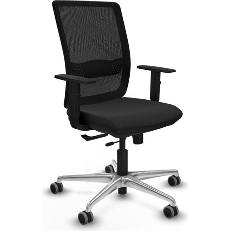 Chaise ergonomique piqueras y crespo Haches noir mousse injectée (1/2)