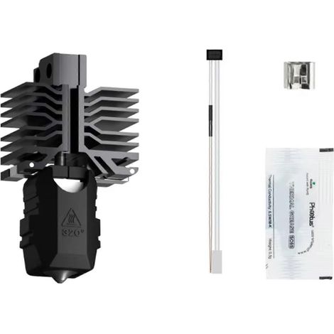 Conch Hotend für 3D-Drucker der Bambu Lab P1-Serie mit integrierter Endcoat-Düse und Düsenhals (1/5)