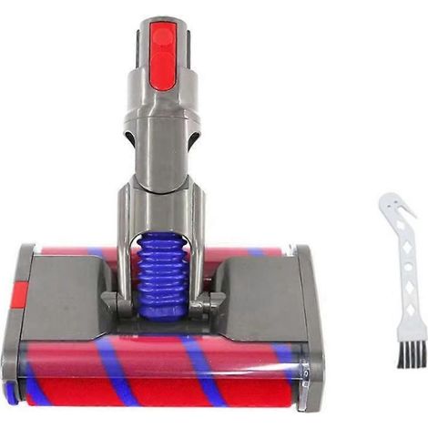 Brosse électrique pour sols, brosse à double rouleau à poils souples pour aspirateur V8 V7 V10 V11 V15, accessoire de brosse. (1/5)