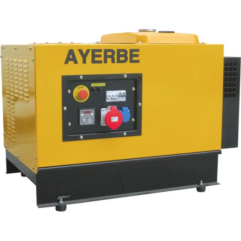 AYERBE - 5417740 - Generador 8000 TX Insonorizado HONDA con Arranque Eléctrico (1/5)