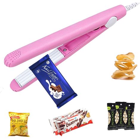 Scelleur À Chaleur Manuel - Scelleur De Sachets Alimentaires - Câble D’Alimentation 110 cm - Pour Sachets En Plastique Et En Aluminium - 1 Pièce (1/5)