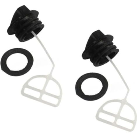 Bouchon Réservoir Carburant 45-58cc pour Scie pour chaîne Bouchon Plastique pour robuste, , résiste aux chocs, compatible scies 45-58cc, usage intensif extérieur (1/5)