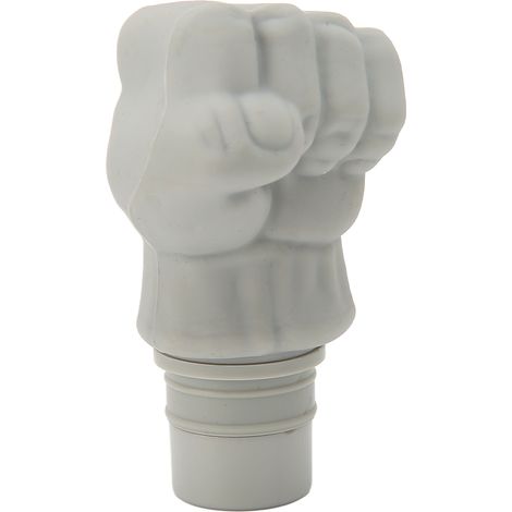 Tête de remplacement pour pistolet de massage musculaire, forme de poing en silicone souple, embout de massage des fascias, accessoire réutilisable, compatible avec masseurs portables (1/5)