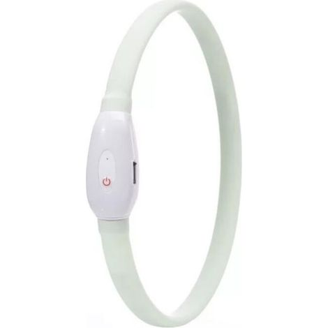 Collier lumineux LED rechargeable pour chien – 70 cm (ajustable) – RAPANDA (1/5)