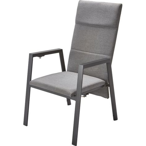 Primaster Movesessel Arona Anthrazit Garten-Loungemöbel 60,5 x 77 x 107cm Sessel (1/3)