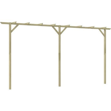 vidaXL Gartenpergola 410x40x203 cm Holz
