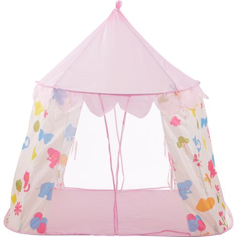 Light Pink Indoor Play Tent for Kids (1/2)