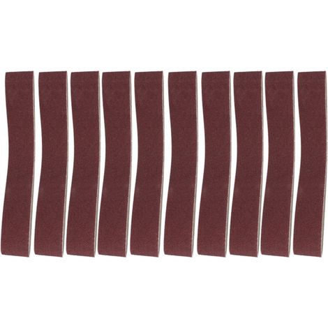 10 pezzi di nastro abrasivo in ossido di alluminio da 27x2 pollici 686x50mm -Crezuo