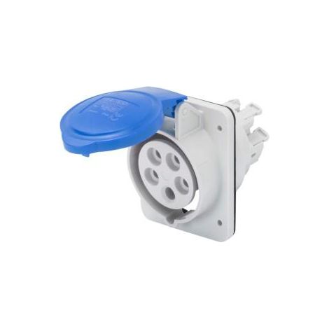 SOCLE PRISE 10°HP IP44 3P+T 32A 230V 9H GEWISS GW62217FH