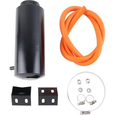 Serbatoio del liquido di raffreddamento in alluminio per radiatori auto, 800 ml, vaso di espansione del liquido di raffreddamento, serbatoio di raccolta del liquido di raffreddamento, serbatoio di tro