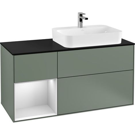 Villeroy & Boch F392MTGM Armoire sous-lavabo Finion F39 (1/2)