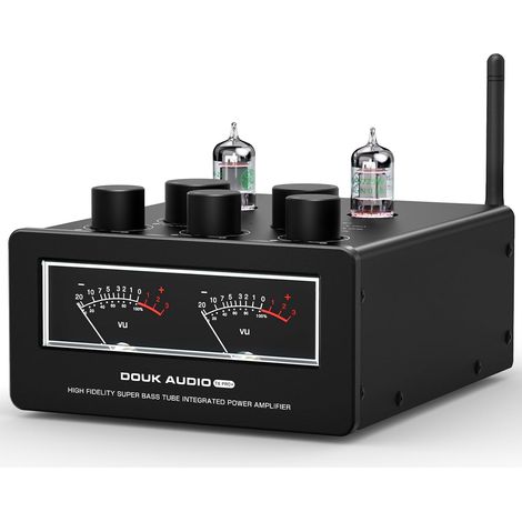 T6 Pro Bluetooth Amplifier 300 Watts x2 Amplificateur à Tube TPA3255 pour Home Theater Hi-FI Audio System (1/5)
