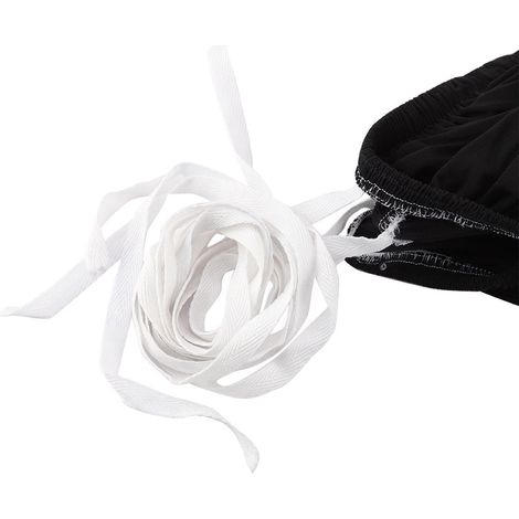 Schutzhülle für 3+2-Sitzer-Ecksofa Elegante schwarze L-förmige Polyesterhülle Fleckenabweisend & schützend (1/5)