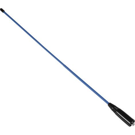 Antenne femelle flexible double bande 144/430 MHz pour radio bidirectionnelle Puxing / Kenwood / Wouxun (bleue) (1/5)