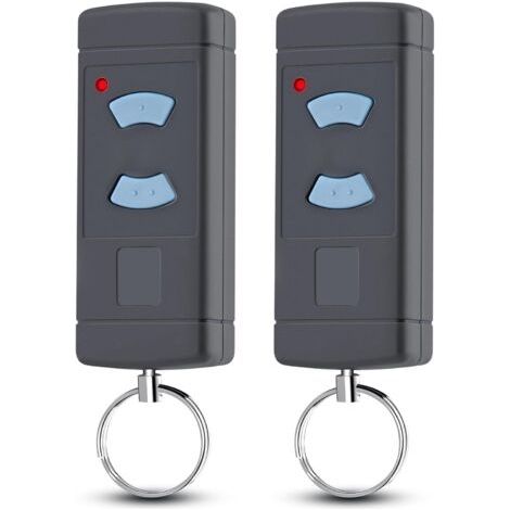 2 pièces Télécommande de Porte de Garage pour Hörmann HSE2-868, HSM4-868, HS4-868, Compatible avec Hörmann Blue Buttons 868.3MHz Télécommande de Garage (1/5)