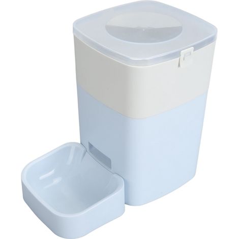 Distributeur automatique de croquettes pour animaux domestiques, distribution de nourriture plus fluide, grande capacité, distributeur automatique pour chats et chiens pour la maison (1/5)