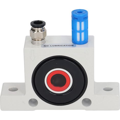Vibrateur pneumatique G1/4 po, turbine à air, oscillateur à billes industriel K16 avec connecteur silencieux (1/5)