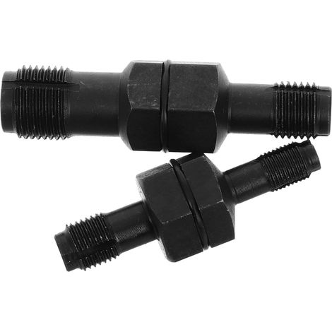 2 pièces Outil Réparation Filetage Bougie Allumage pour Auto Nettoyeur Bougie Restaurateur Filetage Moteur Kit Portable Multi-compatibilité (1/5)