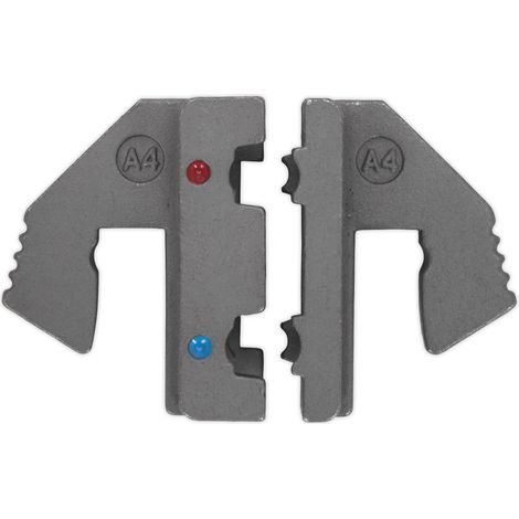 Sealey Insulated Flag Terminal Crimping Jaws AK3858/A4 (1/2)