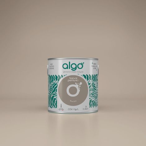 Peinture écologique Algo - Brun Gris - 5L / Satin (1/3)