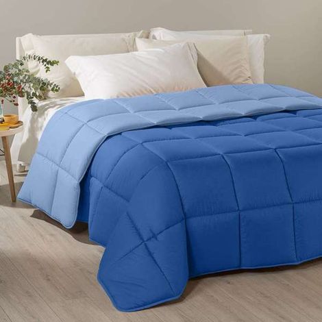 Caleffi 44837 Microfibra Modern Trapunta per Matrimoniale Letto, Bluette (9180) (1/4)