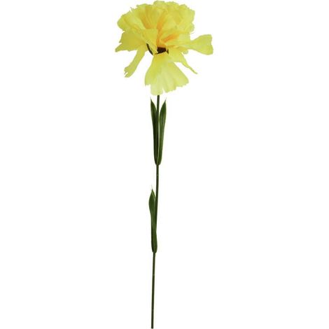Clavel amarillo individual de 46 cm (1/3)