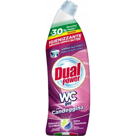 Candeggina Toilettengel 700 ml – Dual Power