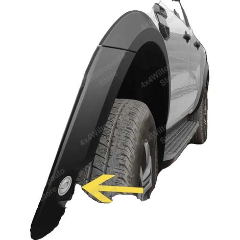 Guardabarros ensanchados, compatibles con Ford Ranger T8 2015-2022, accesorios para pasos de rueda, FORD RANGER T8 (1/2)