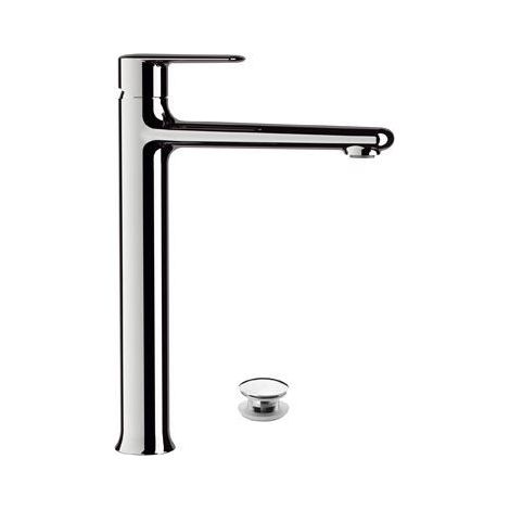 Rubinetto alto per lavabo con scarico click-clack, serie vanity (1/3)