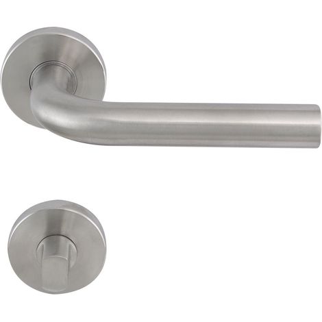 SOLIDO Dublin rosaces WC avec poignée inox 1410–2220–2220, 1410.16 x .207. M