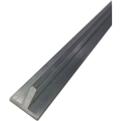 T métallique Aluminium RS PRO, L. 1m x l. 38mm x H. 38mm ( Prix pour Lot de 5 )