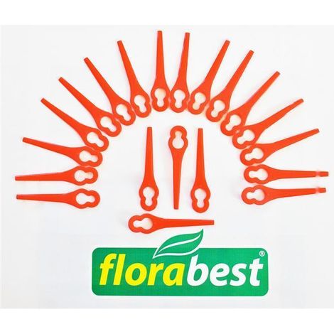 20 Florabest Ersatzmesser für Florabest FRT 18 und FRT 18A1