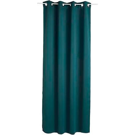 Pack 2ud cortina ocultación verde hoja 135x240cm