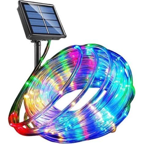 100 LED, 8 modalità di colore, impermeabilità IP65, tubo flessibile per uso esterno e interno. (1/5)