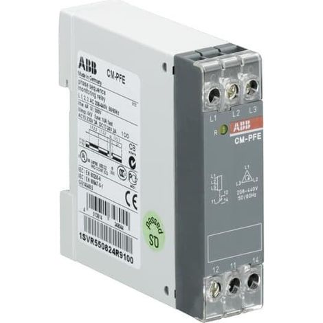Abb CM-PFE relé de vigilancia compacto y ligero