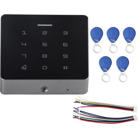 RFID-Kartenleser, Passwort-Türzugangskontrolle, kontaktlose Steuerung, Tastatur-ID-System (1/4)