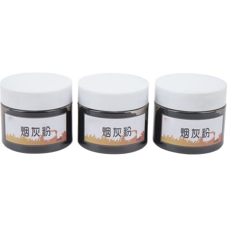 3 pièces poudre cinéma effets spéciaux maquillage, cendres brûlées pour scène théâtrale et performance télévisée (1/5)