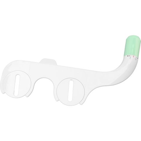 Lunette WC Bidet Ultra Fine Fixation Facile Lavement Fessier Avec Té Cuivre 7/8 Pour Toilette (1/5)