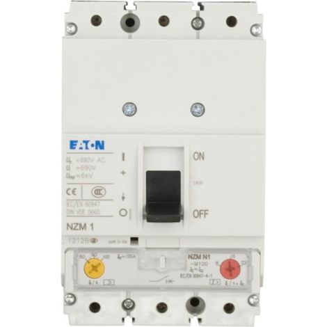 Interruttore automatico per motori 3P 55kW 80-100A NZMN1-M100 265722