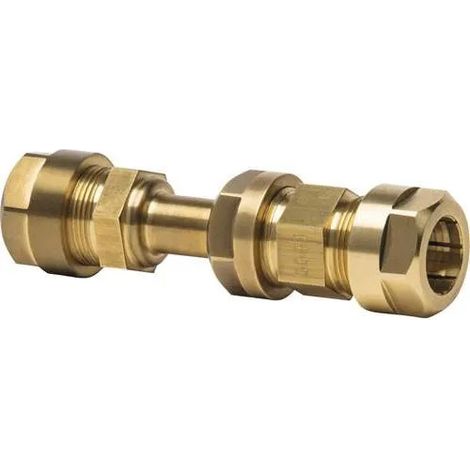 16X16 mm Klemmverschraubung mit verstellbarer Länge für Mehrschichtrohre (Komplettset).