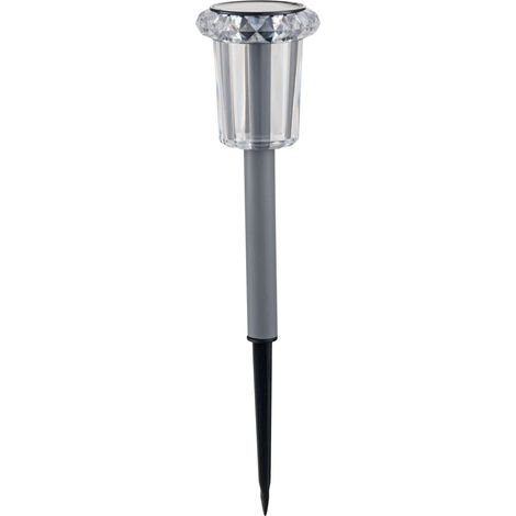 Baliza solar - GALIX - G2624 - Efecto Estrella - H30 cm - 3 LED SMD - Blanco cálido - 2 Lúmenes (1/4)