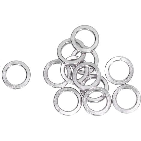 Lot de 150 Rondelles Frein Ressort Section Carrée A2 Inox Marine M10 Assortiment Outillage (1/5)