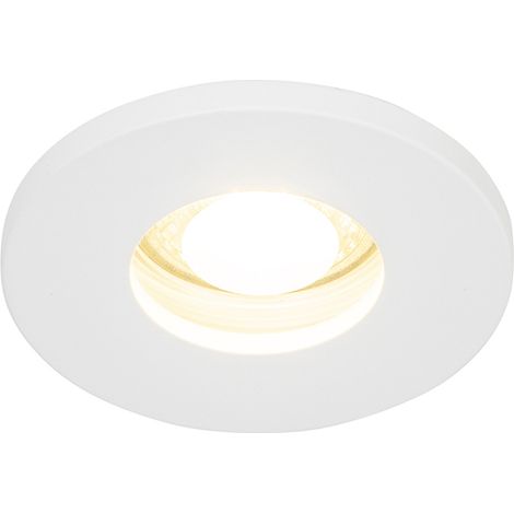 Smart Bathroom Recessed Spotlight White Incl. Wifi GU10 - Shed
